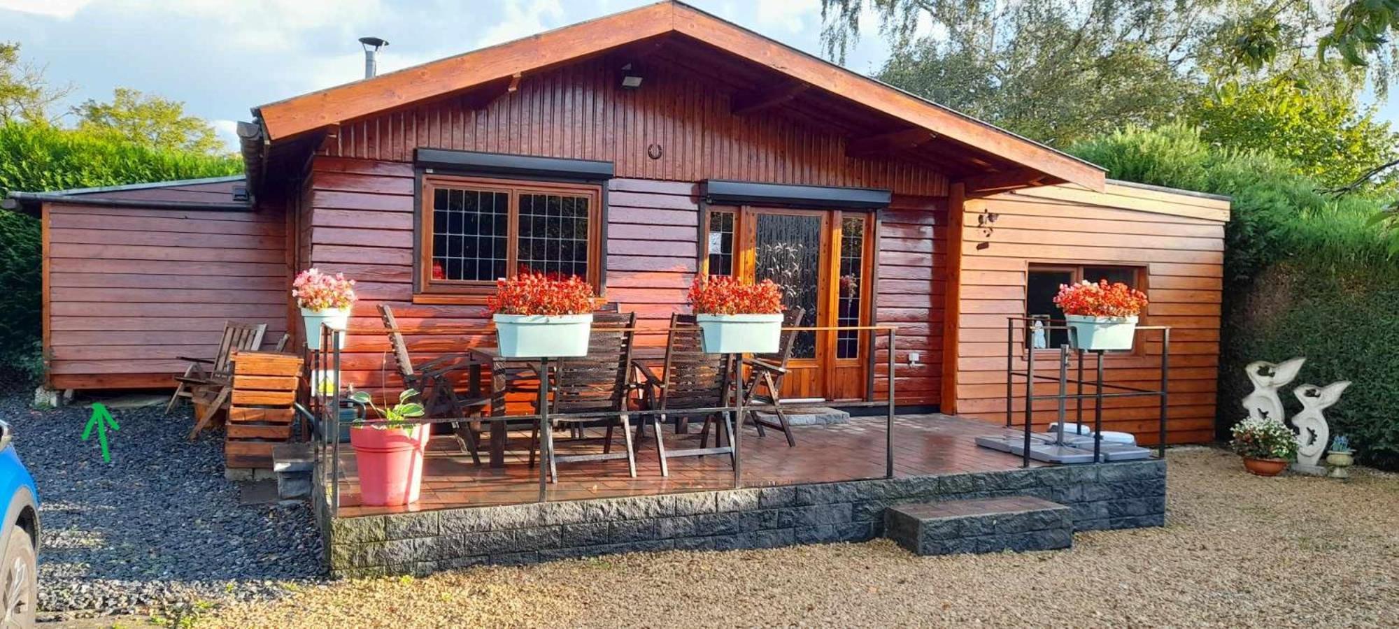 Chalet Nutons Somme-Leuze Esterno foto